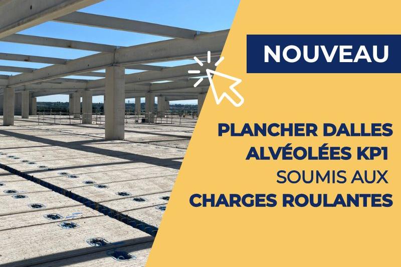 Plancher Dalles Alvéolées KP1